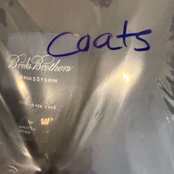 Brooks Brothers Brookstorm x Loro Piana 100% Italian Wool Men's Coat Size M - Picture 16 of 16